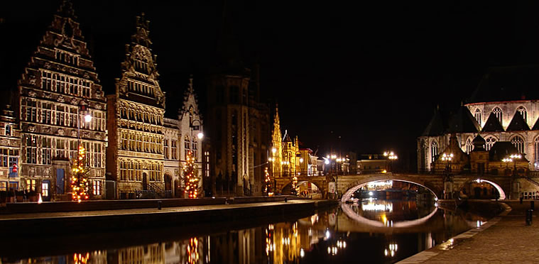 Ghent by night